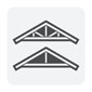 Roof Truss Icon Roof Truss Icon